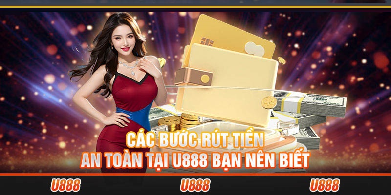 Nhà cái U88 cam kết mang đến trải nghiệm rút tiền nhanh gọn.